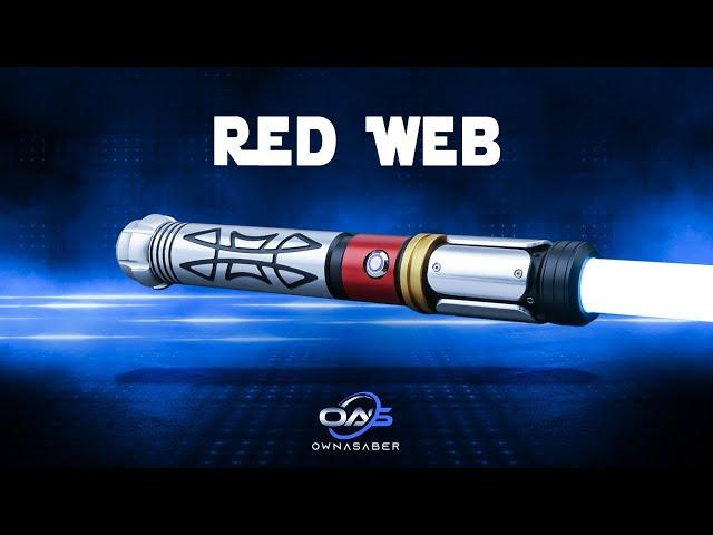 The Red Web Lightsaber is our best Padawan Saber! (OwnASaber)