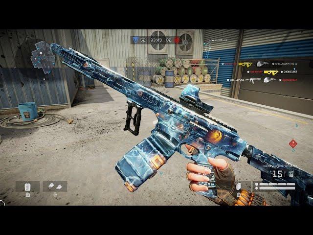 Warface Weapons - Glacier Typhoon F12 Custom - Team Deathmatch - Airbase