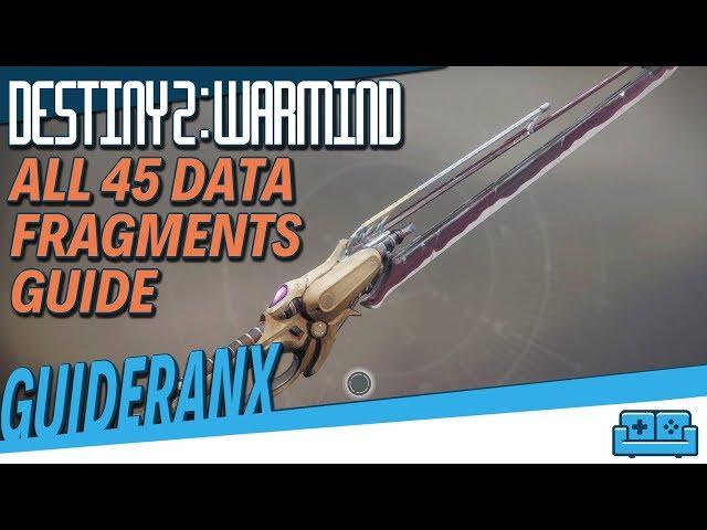 DESTINY 2: WARMIND | ALL 45 DATA FRAGMENTS WORLDLINE ZERO EXOTIC SPARROW LOCATION GUIDE