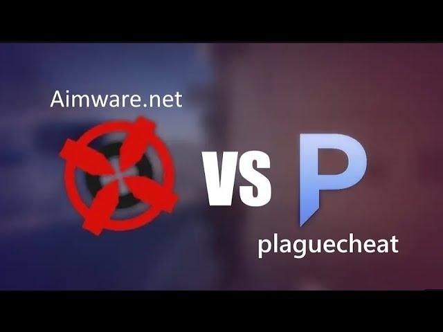 Aimware.net Crack  VS Plaguecheat.cc CS2 HvH