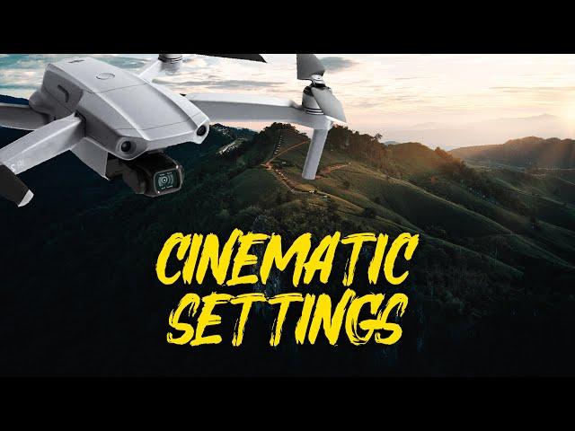 DJI Mavic Air 2 Best Settings for Cinematic Video Footage