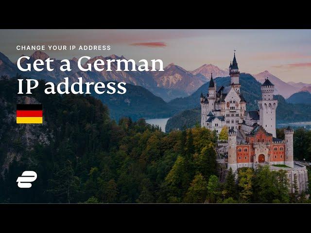 How to get a German IP address 