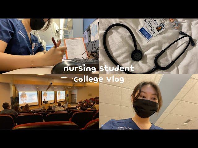 uni vlog 🩺 | day in the life of a nursing student at upenn, feeling imposter syndrome, college