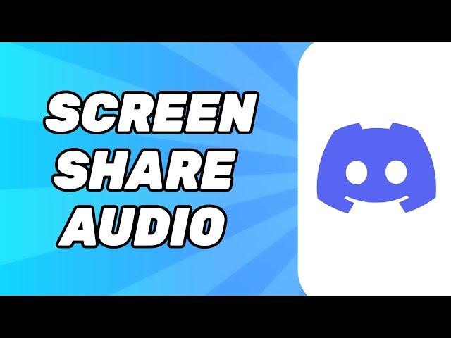 How to Fix Discord Screen Share Audio Not Working (2025 Fix)