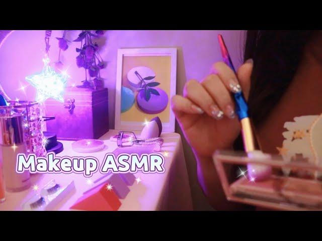 ASMR Doing Your Cool Tone Makeup (Roleplay, Soft spoken)