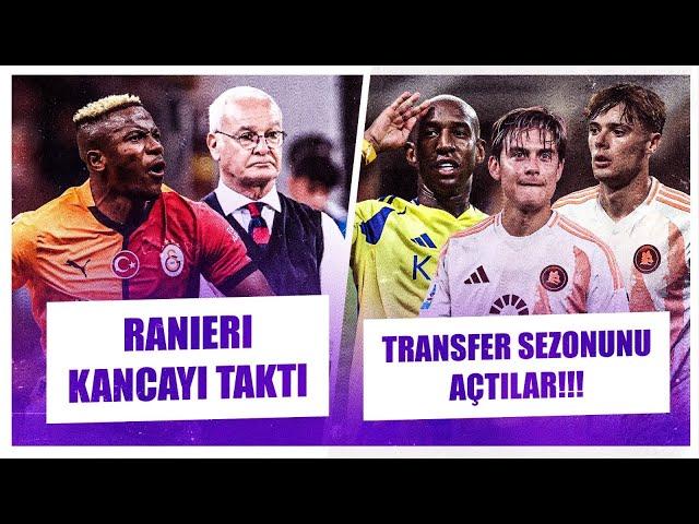 Osimhen’e rakip çıktı | Talisca ve Fenerbahçe! | Zalewski, Dybala, İrfan | Cherki, Kartal olur mu?