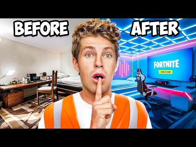 I Built A YouTuber His Dream Gaming Room!