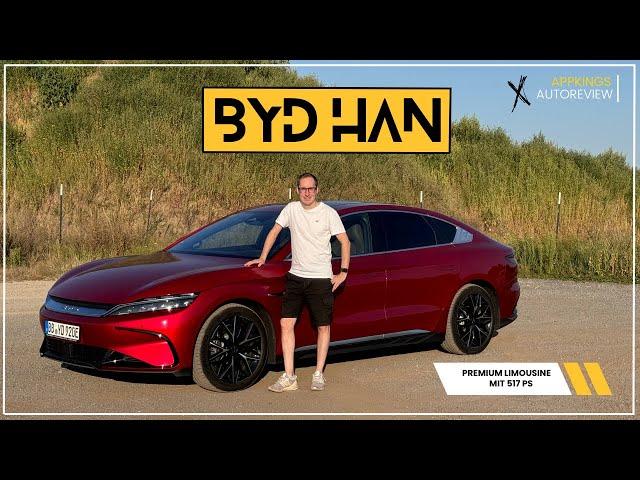 BYD HAN  (517 PS) - Schlanke und Sportliche Limousine aus China! (4K)