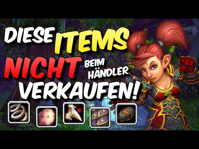 Diese Items NICHT beim Händler verkaufen! WoW Classic