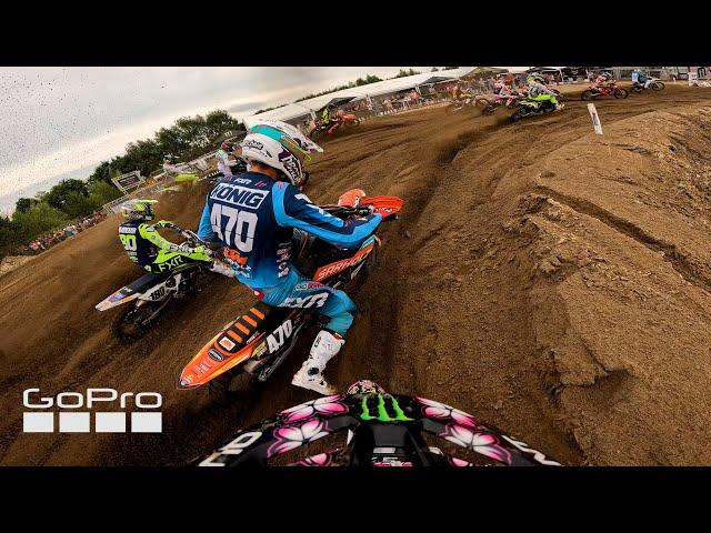 GoPro: Lotte Van Drunen 2024 FIM MX2 Debut Qualifying Moto from Round 14 Lommel