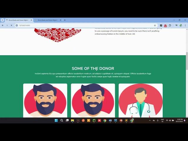 Blood Bank Donor Management System using Python Django and MySQL | PHPGurukul