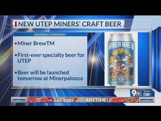 Local brewery to launch UTEP miners’ official craft beer