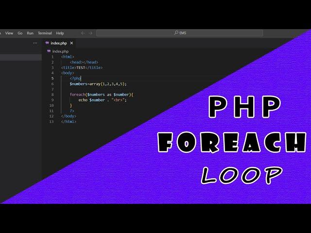 PHP - Foreach Loop