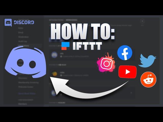 Social Media's to Discord Automation | Twitter, Instagram, Reddit, Youtube, + Facebook | IFTTT