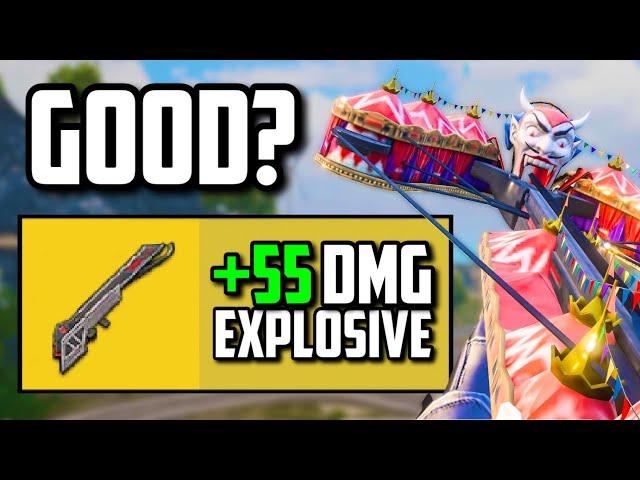 EXPLOSIVE CROSSBOW ATTACHMENT IS GOOD OR BAD?! | PUBG Mobile