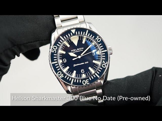 Helson Sharkmaster 300 Blue No Date (Pre-owned)