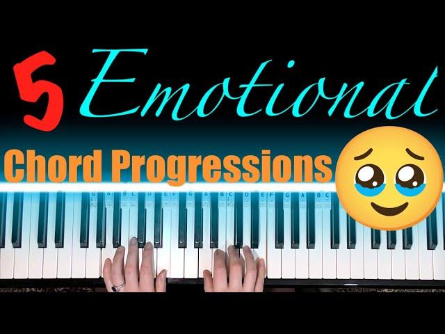 5 Emotional Chord Progressions on Piano 