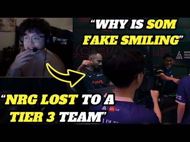 Shanks Reacts To NRG LOSING Against A TIER 3 Vietnam Team 2-0