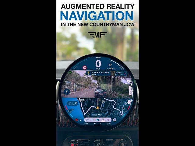 MINI Countryman Augmented Reality Navigation