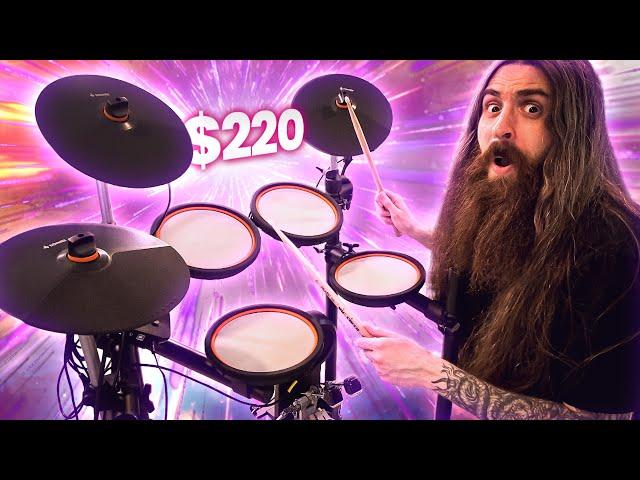 The CHEAPEST Electronic Drum Kit I’ve Ever Played