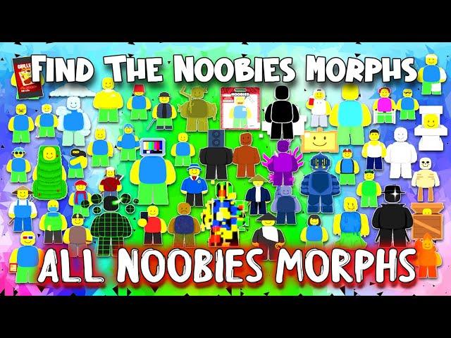 Find The Noobies Morphs - All Noobies Morphs [Roblox]