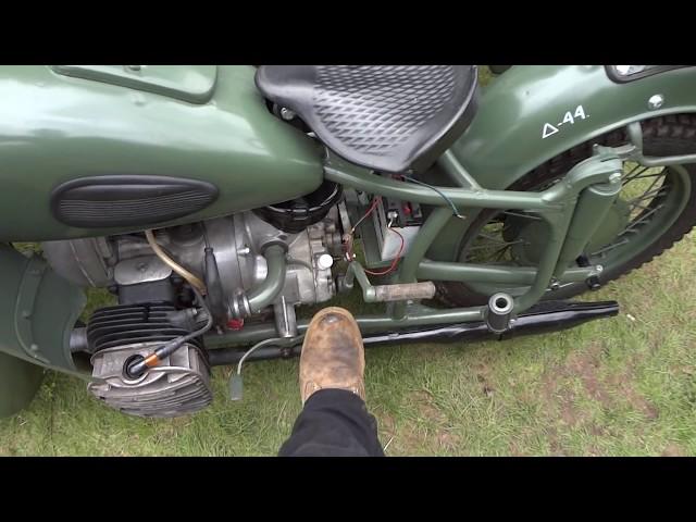 K750 Ural Dnepr running