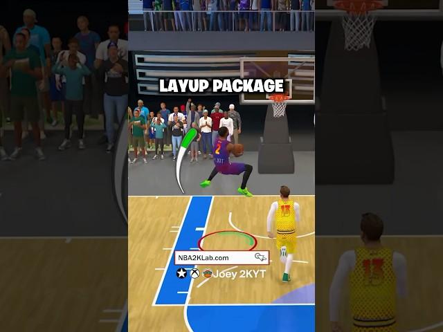 Best Layup Packages on NBA 2K24 for 6’5 to 6’9 Builds #2k24 #2k #nba2k24