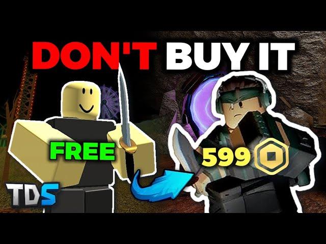 The Slasher Tower Is BACK As A Gamepass! It's Not Worth It.  (Roblox TDS)