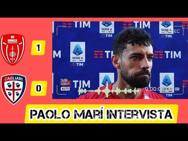 Monza-Cagliari 1-0: Pablo Marí intervista post-match