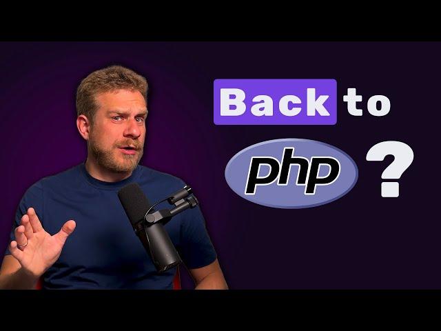 Are we going back to PHP with fullstack JavaScript?