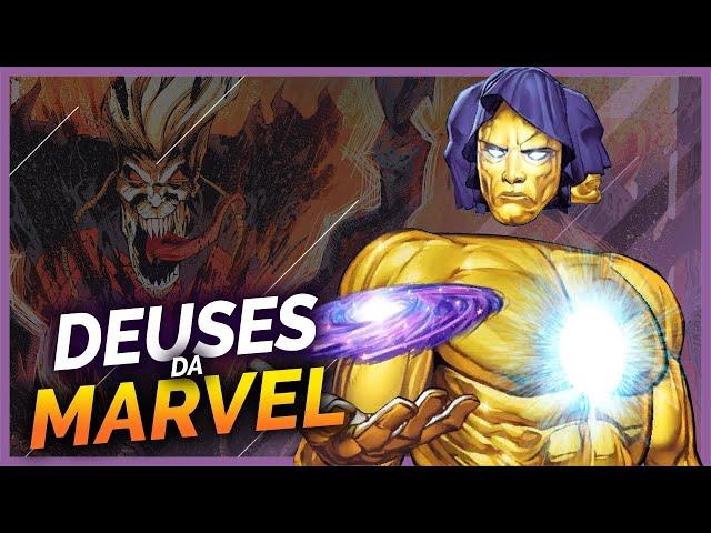 AS ENTIDADES E OS DEUSES MAIS PODEROSOS DA MARVEL