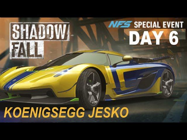 Need For Speed No Limits | Koenigsegg Jesko ( Day 6 - Shadowfall )