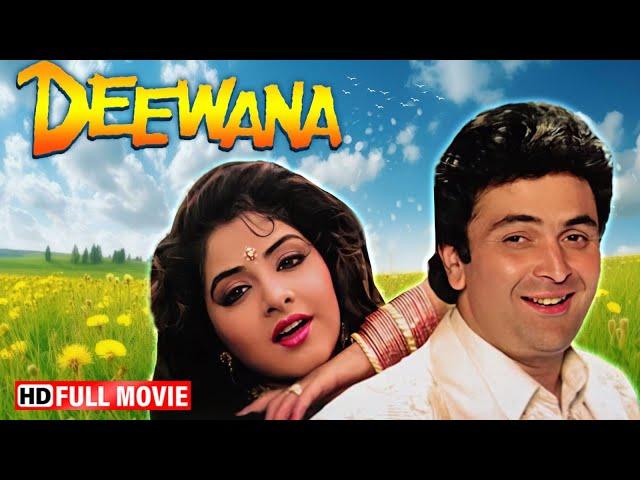 दीवाना | Full HD Movie | Rishi Kapoor, Shahrukh Khan, Divya Bharti - Romantic Bollywood Movie