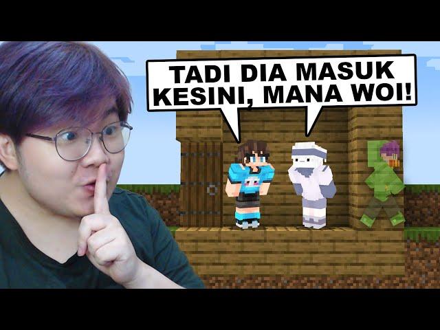 Gw Main Petak Umpet, Tapi Gw Bisa Nembus Dinding Untuk Sembunyi di Minecraft