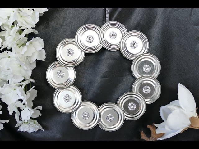 DIY Kranz basteln – upcycling - Make a wreath – Zrób wieniec – Hacer una guirnalda