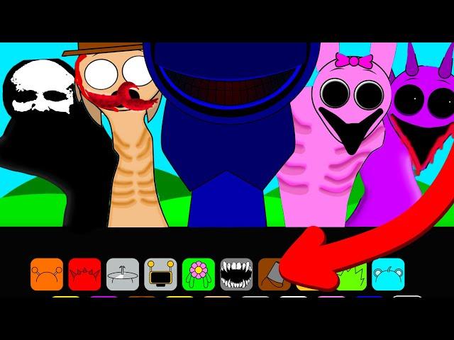 Incredibox SPRUNKI vs All CREATURES EDITION New Mode All Characters no SUS KISS Mode