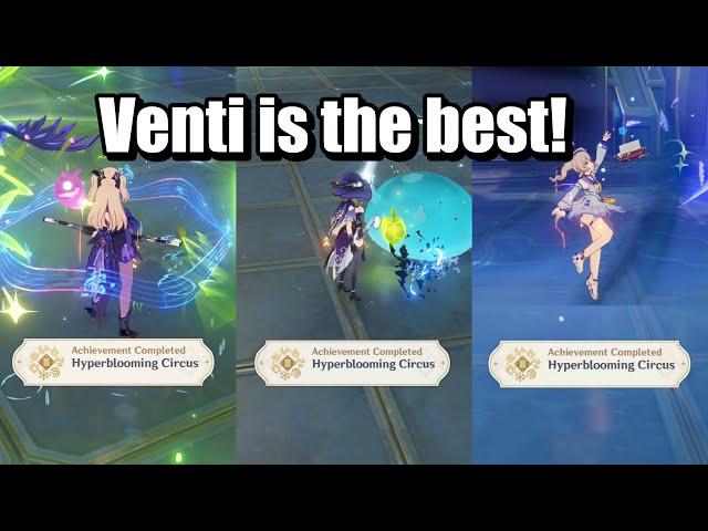 How to unlock Hyperblooming Circus Achievement with Venti
