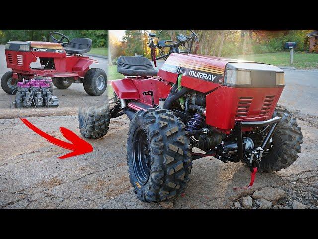 4WD 100HP Off-road Mower (Full 1 Year Build) + Driving