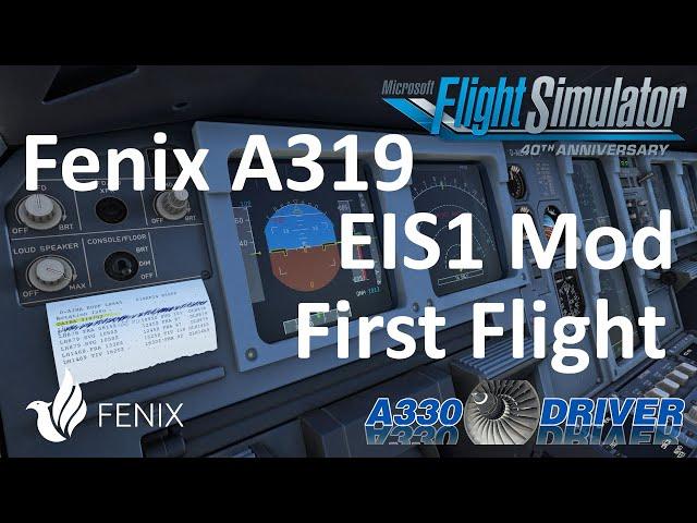 Fenix A319 EIS1 Mod | Frankfurt - Düsseldorf | Real Airbus Pilot