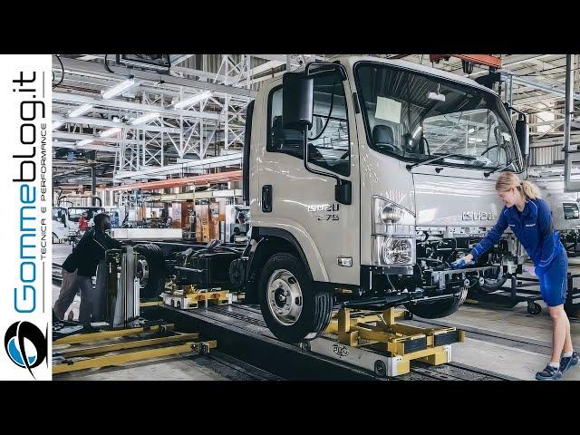 Isuzu Truck Factory  Behind the Production Japanese Trucks