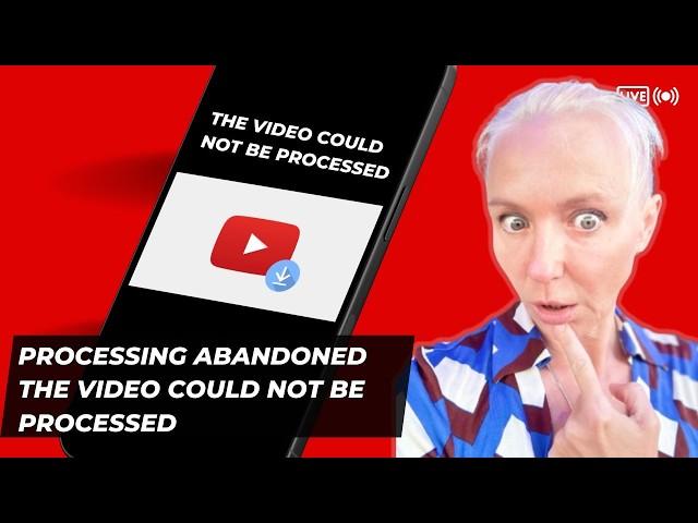 PROCESSING ABANDONED | Processing abandoned THE VIDEO COULD NOT BE PROCESSED