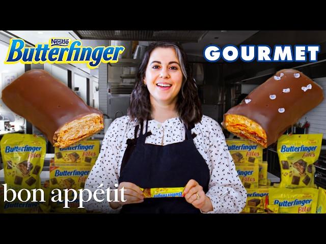 Pastry Chef Attempts to Make Gourmet Butterfingers | Bon Appétit