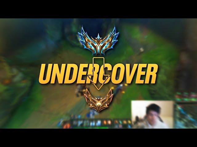 Challenger Support goes UNDERCOVER in GOLD! ADC TEACHES ME VALUABLE TIPS