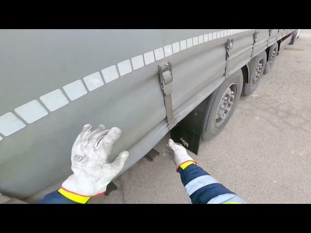 POV Truck Driving & Unloading  DAF XF  Roma Italia  Ep 60