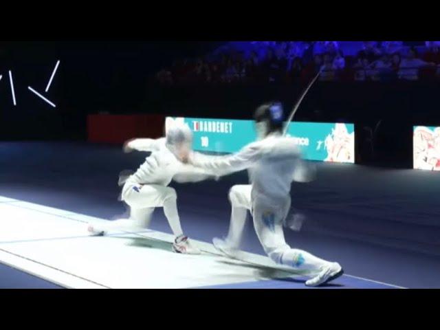 Highlights Alexandre BARDENET  v Ruslan KURBANOV  | Semi Final Men’s Epee Ind |WC 2022 Paris