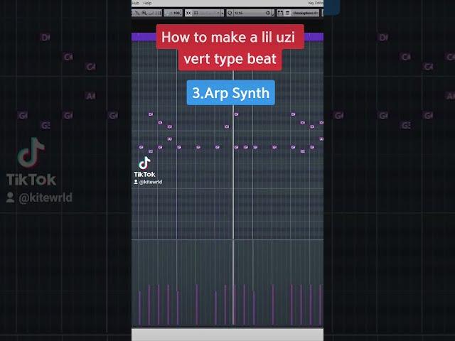 How To Make A Lil Uzi Vert Type Beat In 1 Minute! #shorts