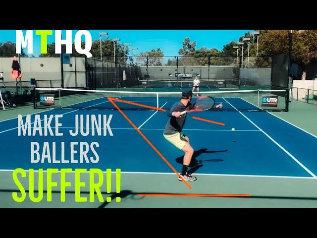 How To Deal With JUNK BALLS In Tennis - Make The Right Decision | Lesson