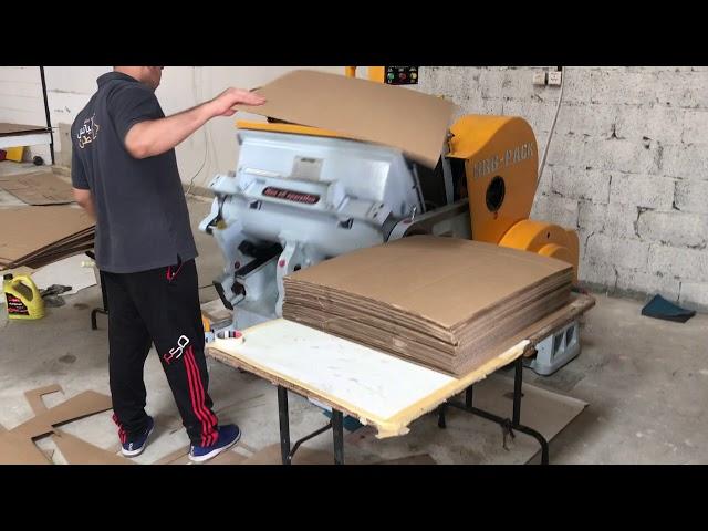 HRB Europe Manual Die Cutting And Creasing Machine