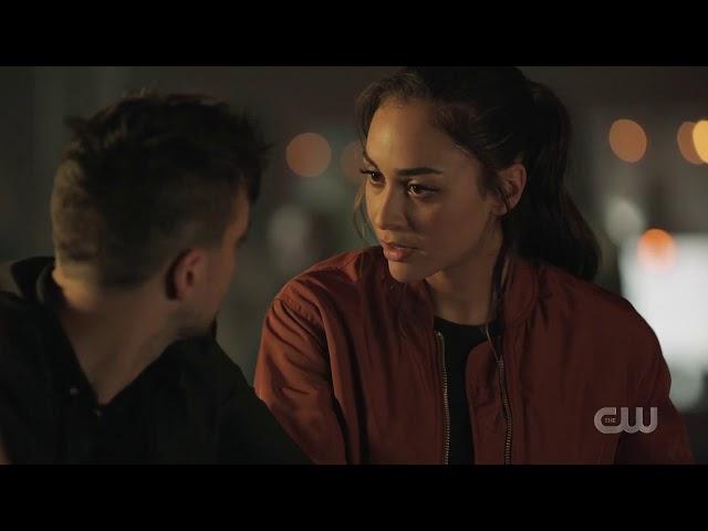 The 100 7x01   Murphy  Emori  Raven Bar Scene Seas720P HD