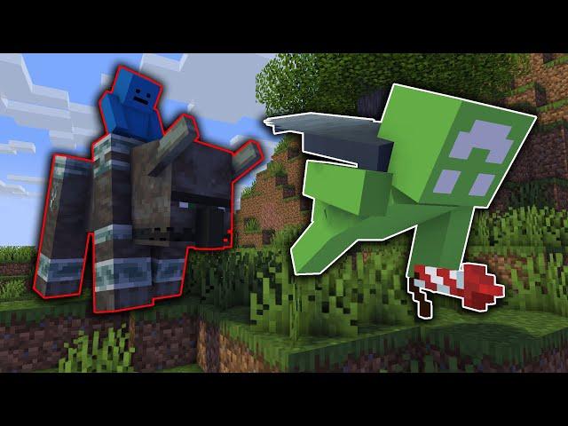 Minecraft Manhunt, But Everything Is Random...